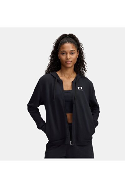 Under Armour Kadın UA Rival Terry Fermuarlı Ceket 6005509-001