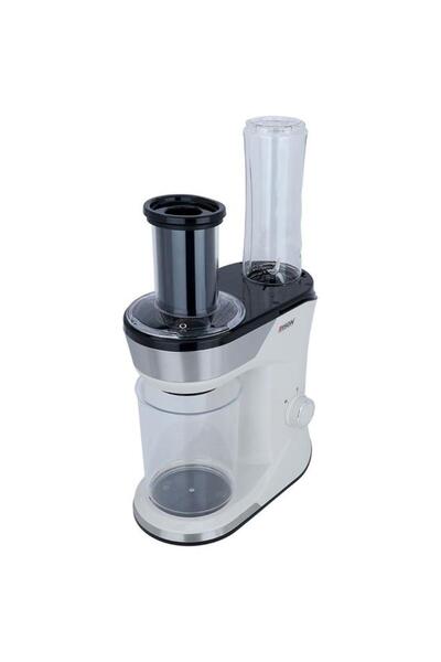 ALSAIF Food Processor + Blender 0.6 Liters 300 Watts 2 Speeds White