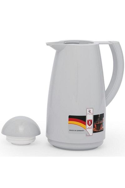 ALSAIF Markutec Thermal Glass Thermos 1 Liter Gray