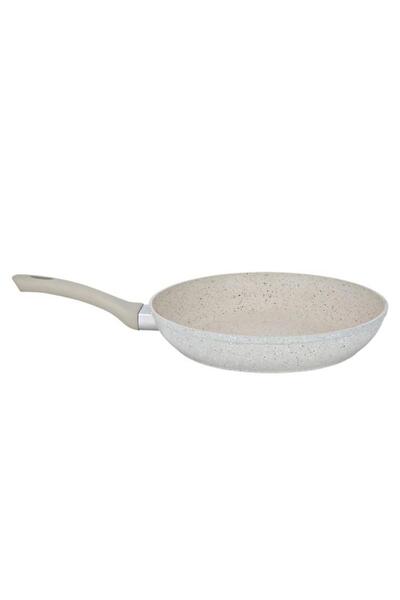 ALSAIF Granite Frying Pan 26 Cm Light Grey