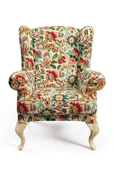CANİLA Woven Patterned Digital Printed Upholstery Fabric. Kilim Patterned Fabric