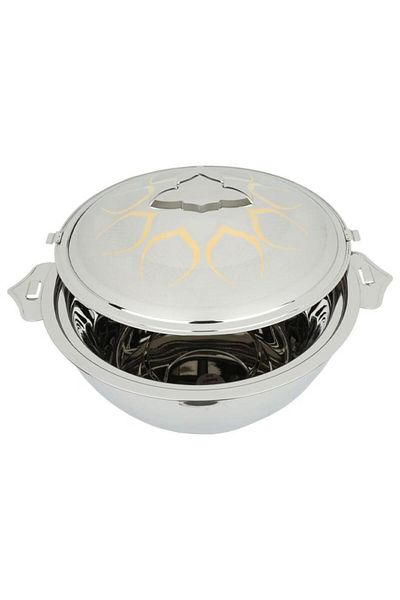 ALSAIF Afnan Steel Container 7 L Gilded Silver