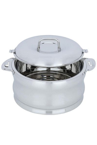 ALSAIF Steel Food Container 3500 Ml Silver