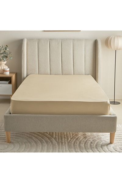 Home Box Houston Daisley Cotton Twin Fitted Sheet 120x200+33 cm