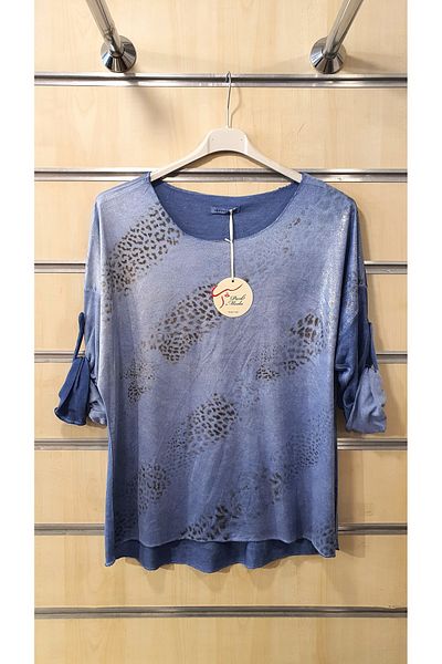Park Moda ΜΠΛΟΥΖΑ ΜΕ ΣΧΕΔΙΟ ΛΕΟΠΑΡ