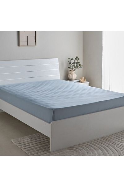 Home Box Bristol Polycotton Olympic Queen Fitted Sheet 160x200+25 cm