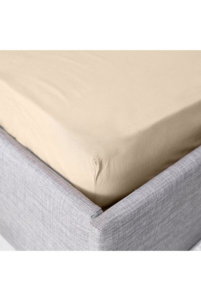 Home Box Ballina Solid Cotton King Fitted Sheet 180x200+33 cm