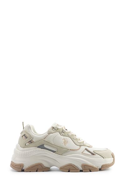 U.S. Polo Assn. Kalista 5Fx Beige Women's Sneakers