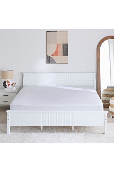 Home Box Albania Oran Polycotton King Fitted Sheet 180x200+25 cm
