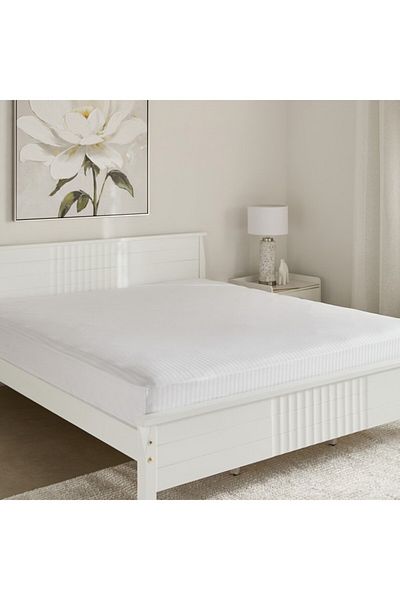 Home Box Hamilton Striped Satin Cotton King Fitted Sheet