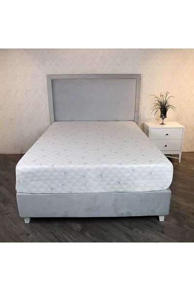 Home Box Malta Pixel Printed Cotton King Flat Sheet 240x260 cm
