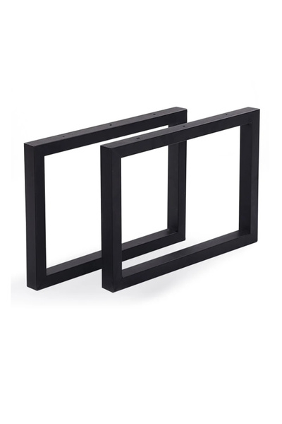 CVTdesign Bank Ayağı Bench Puf Orta Sehpa Ayakları 2 Adet 35 cm Metal Ayak