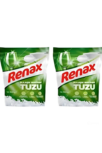RENAX Bulaşık Makinesi Tuzu 1500 g X2