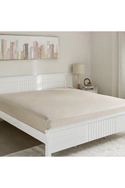 Home Box Purely Percale Queen Fitted Sheet 150x200+40 cm