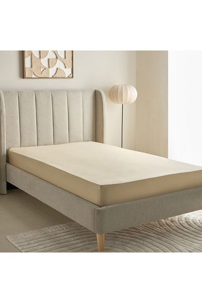 Home Box Houston Daisley Cotton Twin Fitted Sheet 120x200+33 cm