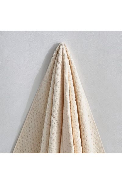 Home Box Cloud Soft Serene Zero Twist Textured Bath Towel 70x140 cm