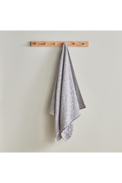 Home Box منشفة حمام تركية من القطن بتصميم جلد النمر من أوبولينس، مقاس 70×140 سم