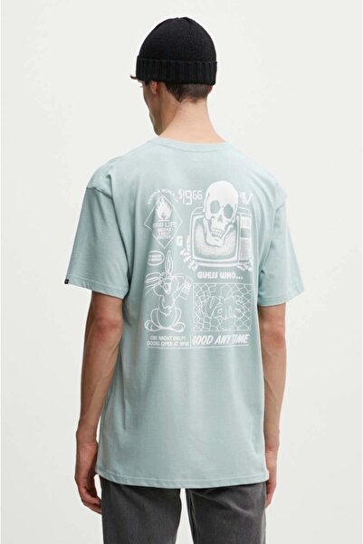 Vans Ανδρικό Γκρι T-Shirt Crazy Eddy Vans