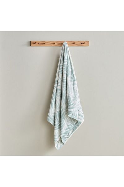 Home Box Opulence Flora Yarn Dyed Jacquard Turkish Cotton Bath Towel 70x140 cm