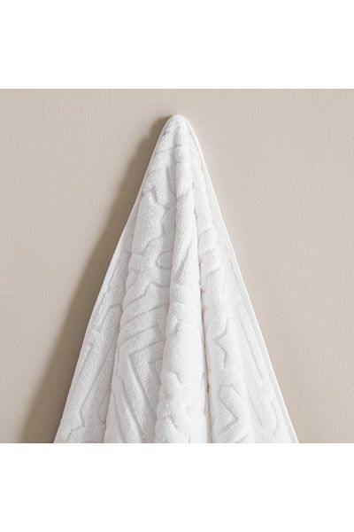 Home Box Skyline Mirage Lurex Patterned Cotton Bath Towel 70x140 cm