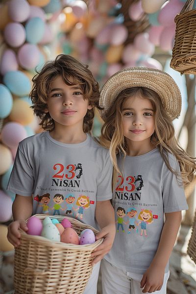 MYADA Tricou pentru copii cu suveranitate specială de Ziua Nașterii 23 aprilie 23415