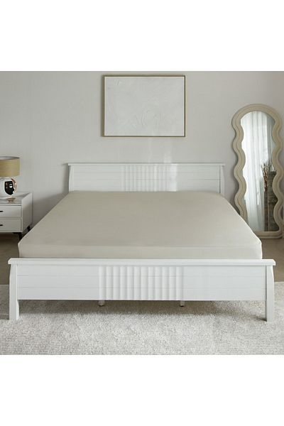 Home Box Purely Percale Queen Fitted Sheet 150x200+40 cm