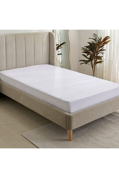 Home Box Purely Percale Twin Fitted Sheet 120x200+40 cm