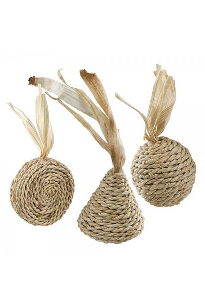 Ferplast Pa 5604 - Natural Rope Wrapped Cat Toy