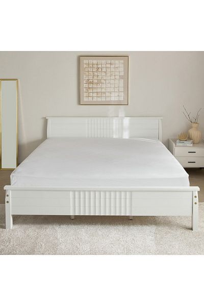 Home Box Purely Percale Queen Fitted Sheet 150x200+40 cm