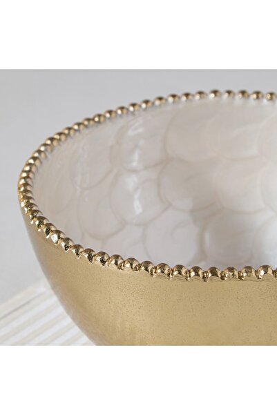 Home Box Lera Shell Enamel Decorative Bowl 20x20x10 cm