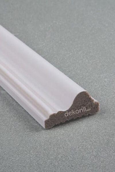 Dekonil Beyaz Boyanabilir 4 Cm Duvar Çıtası (4 Adet 120 Cm)