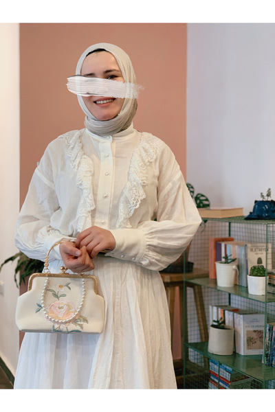 Butik Kadın beyaz gömlek