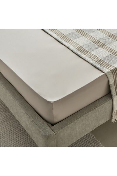 Home Box Purely-percale 300TC Double Fitted Sheet 140x200+40 cm