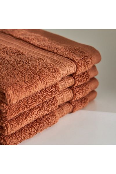Home Box Air Rich 4-Piece Face Towel Set 30x30 cm