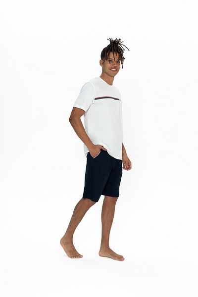U.S. Polo Assn. Original Licensed New Season Men's Round Neck T-Shirt Shorts Set