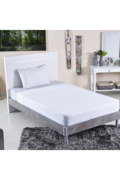 Home Box Ballina Solid Cotton Twin Flat Sheet 170x260 cm
