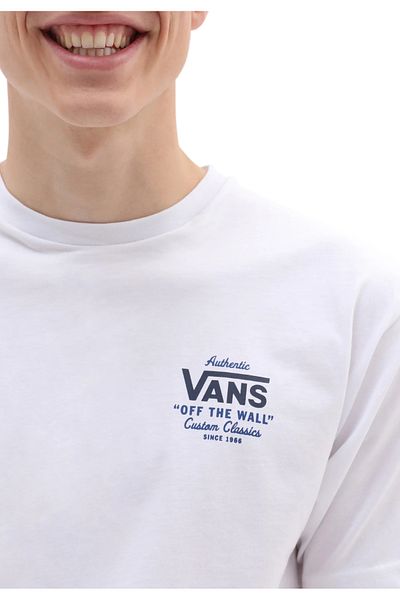 Vans Tricou alb pentru bărbați Mn Holder St Classic Vans