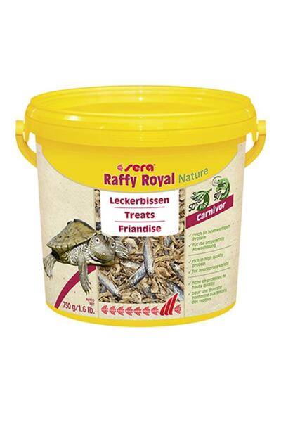 SERA Raffy Royal Nature Kova 3800 Ml 750 Gr - Kaplumbağa Yemi