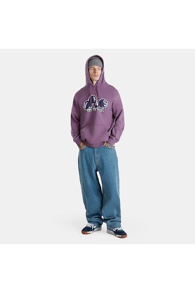 Vans Hanorac Vans fialový Scuttle Grape Jam pro barbați