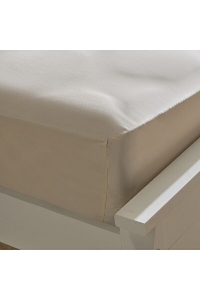 Home Box Opulent Luxe 400TC Cotton Solid Olympic Queen Fitted Sheet 160x200+40 cm