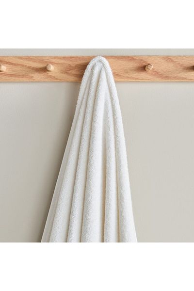 Home Box Opulence Serenity Turkish Cotton Jacquard Border Bath Towel 70x140 cm