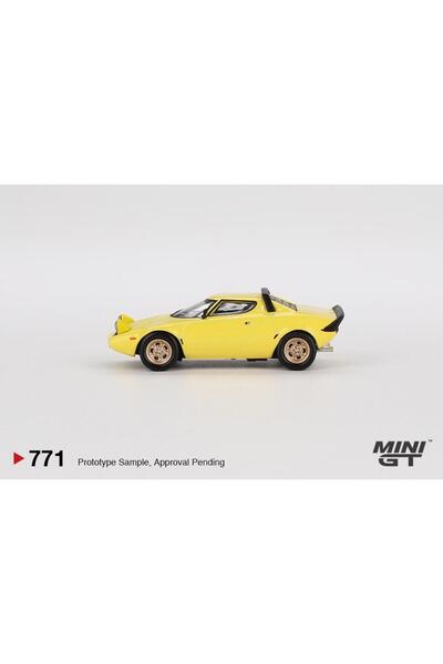mini gt Lancia Stratos HF Stradale Giallo Fly 771