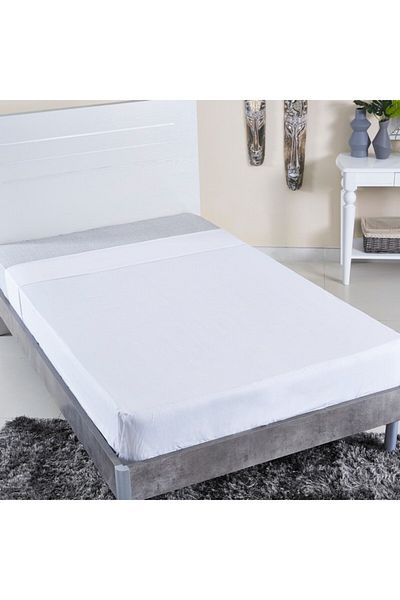 Home Box Ballina Solid Cotton Twin Flat Sheet 170x260 cm
