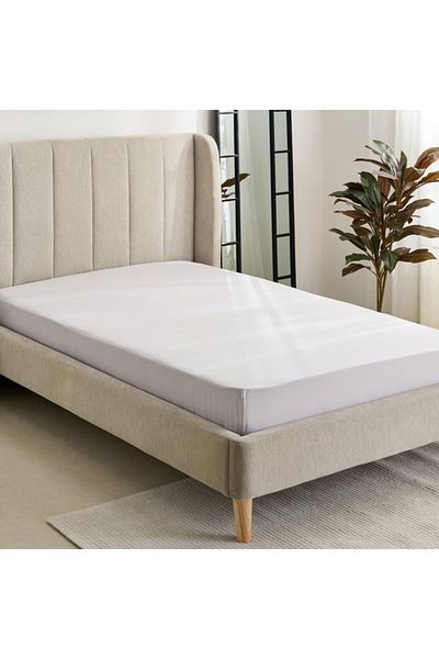 Home Box Purely Percale Twin Fitted Sheet 120x200+40 cm