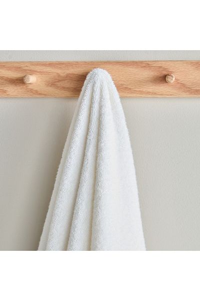 Home Box Opulence Serenity Border Jacquard Turkish Cotton Hand Towel 50x90 cm