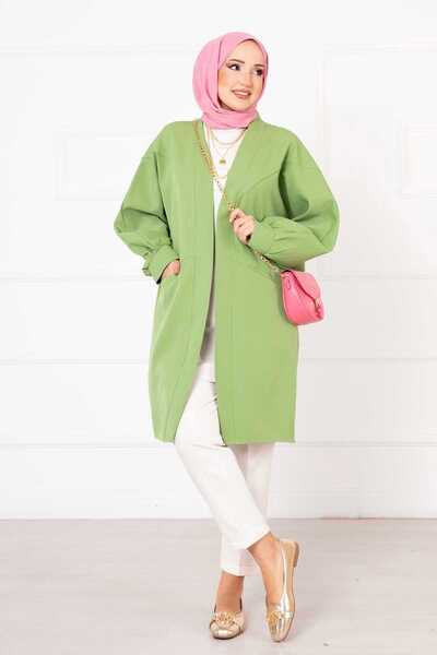 EBRUTESETTÜR Atlas Hijab Jacket with Side Pockets