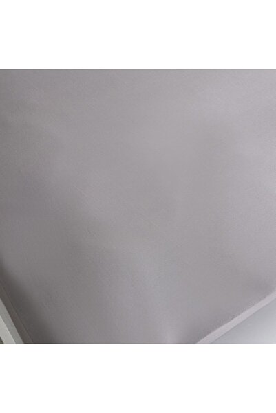 Home Box Opulent Luxe Solid Cotton Olympic Queen Fitted Sheet 160x200+40 cm