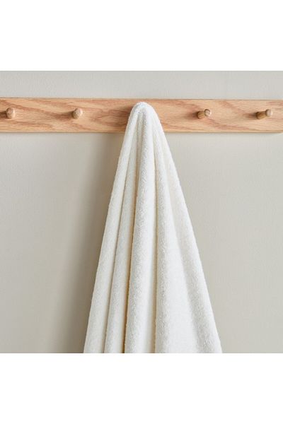 Home Box Opulence Jacquard Flora Border Turkish Cotton Bath Towel 70x140 cm
