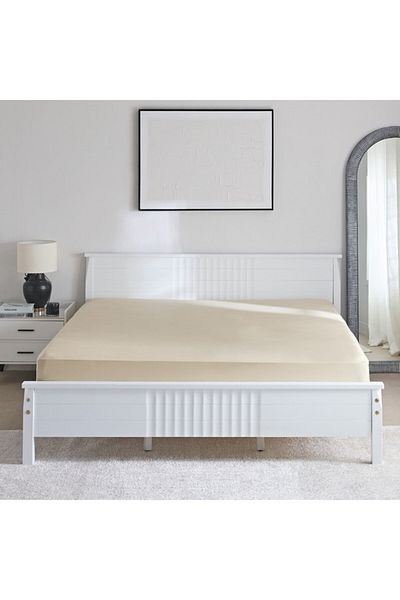 Home Box Houston Daisley Cotton King Fitted Sheet 180x200+33 cm