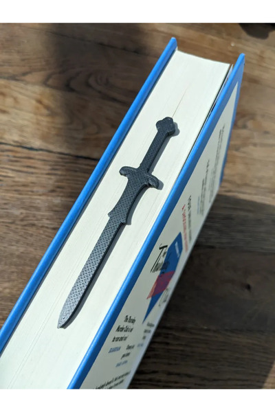 Cypnova علامات كتاب سيف كونان 3 قطع - تصميم المحارب الأسطوري، قابل للجمع، إكس...